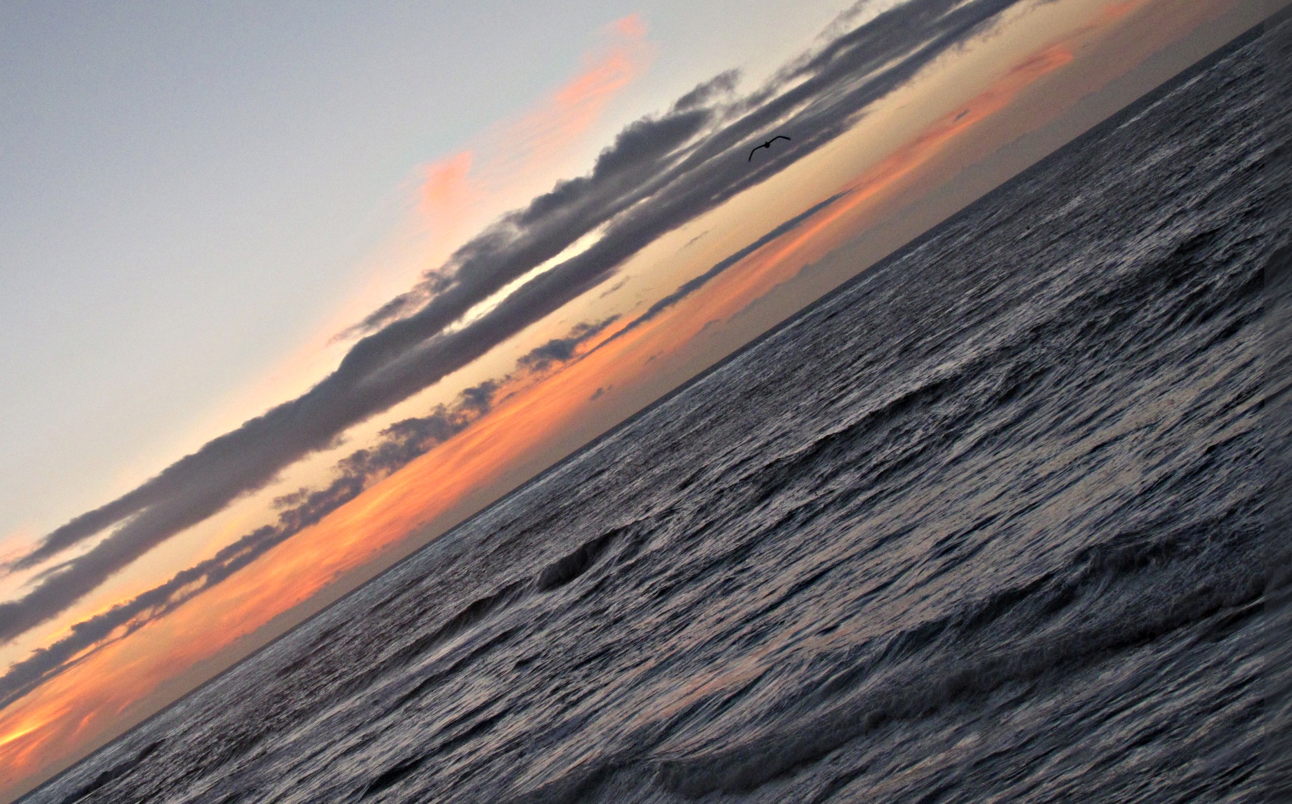 Sunset in La Jolla Cove